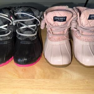 Sperry Toddler Duck Boots Size 6